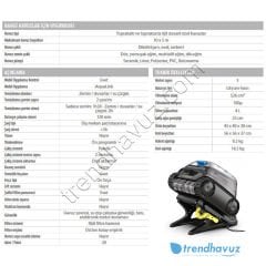 Zodiac CNX-Li 52 iQ Kablosuz Otomatik Havuz Robotu