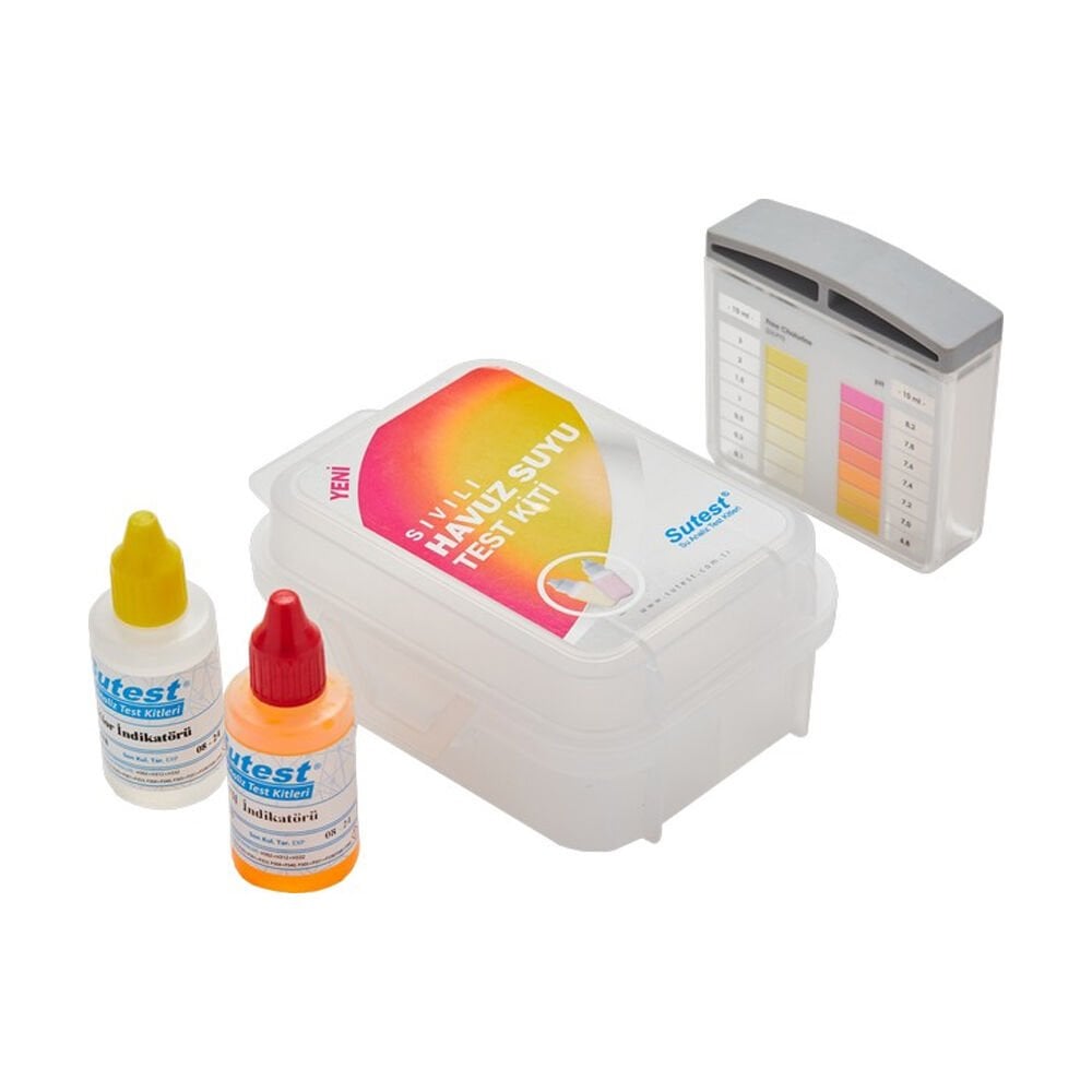 Sutest Havuz Suyu Sıvılı Test Kiti