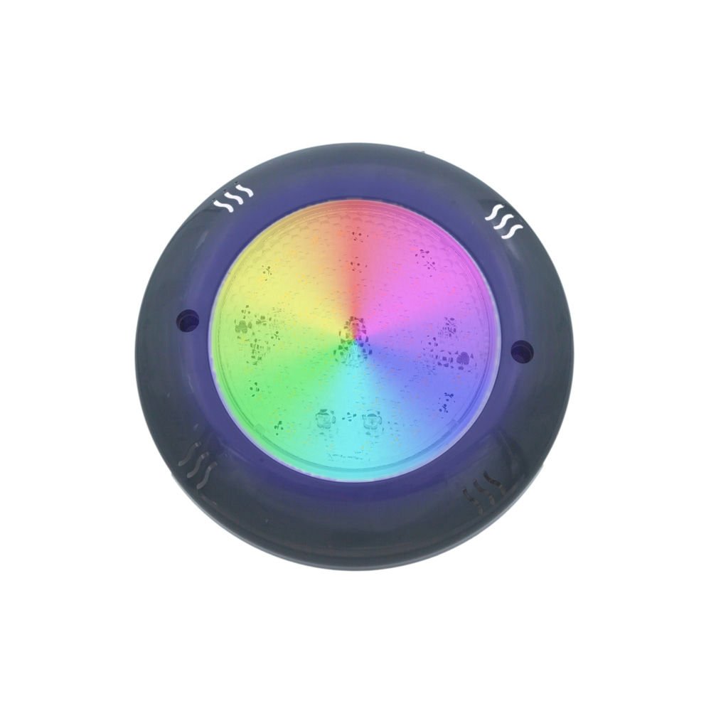 Megapool Sıva Üstü 36W RGB 2 Uçlu Havuz Lambası - Siyah Çerçeve