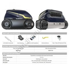 Zodiac RF 5600 iQ FreeRider Kablosuz Otomatik Havuz Robotu