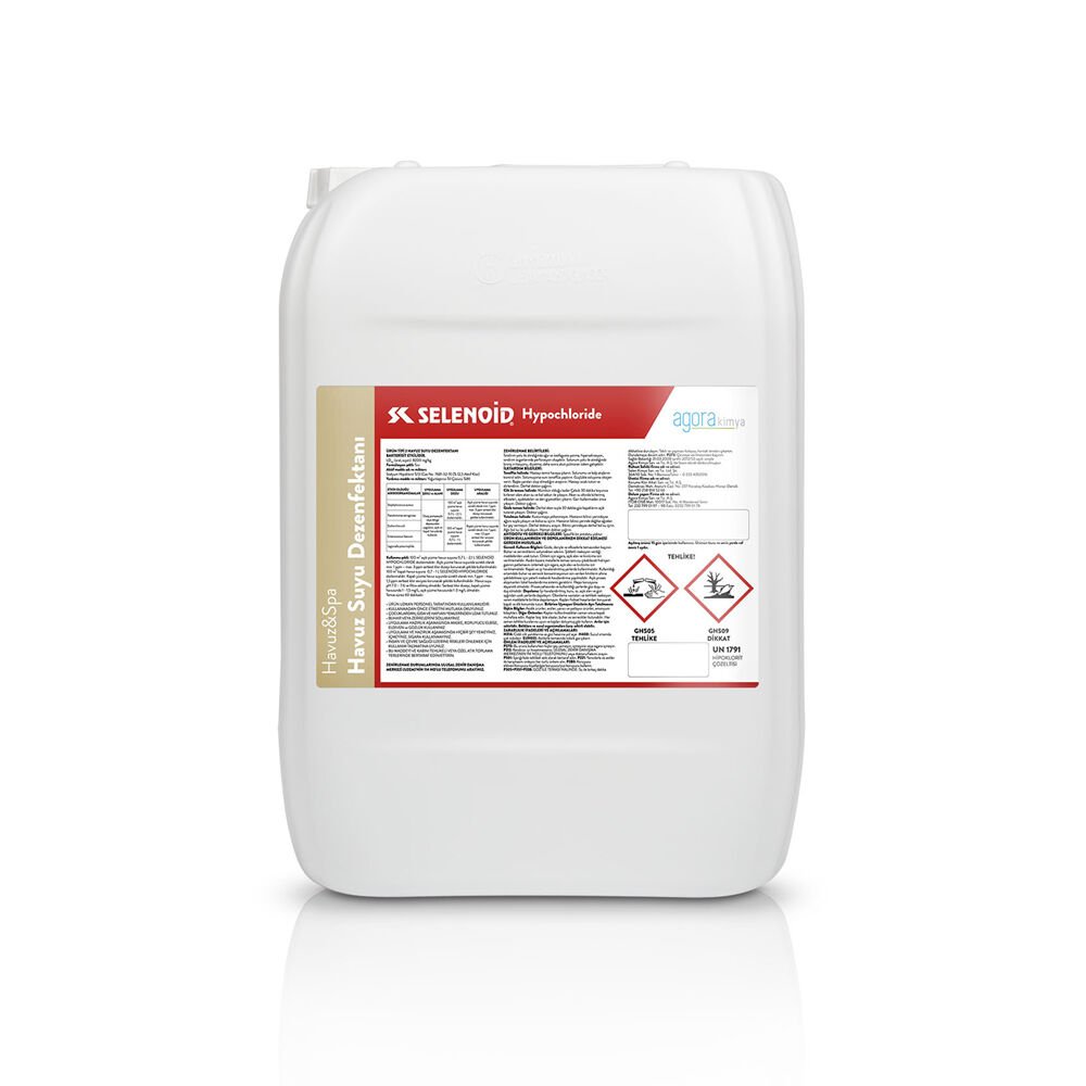 Selenoid Sıvı Klor - 20 Lt