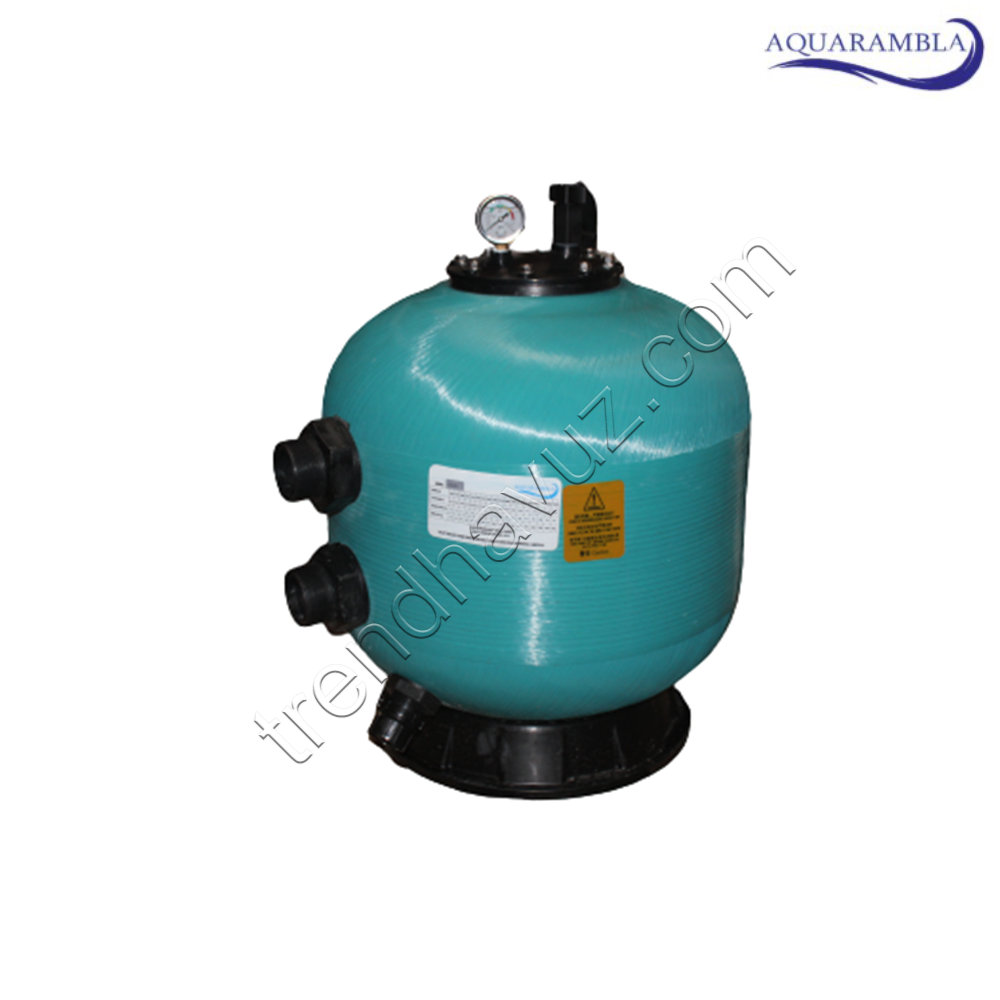 Aquarambla Ø 750mm 2'' Bağlantılı Bobin Sargı Kum Filtresi (Vanalı)