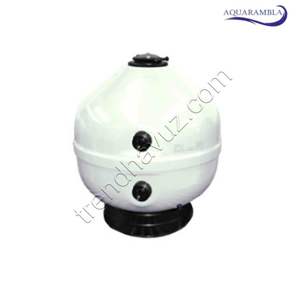 Aquarambla Omar Lamine Ø 450mm 1.5'' Bağlantılı Polyester Kum Filtresi (Vanalı)