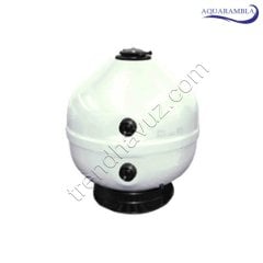 Aquarambla Omar Lamine Ø 450mm 1.5'' Bağlantılı Polyester Kum Filtresi (Vanalı)