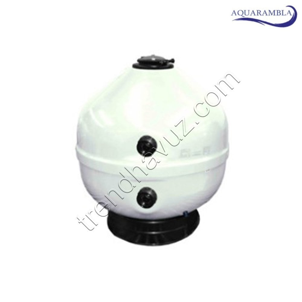 Aquarambla Omar Lamine Ø 750mm 2'' Bağlantılı Polyester Kum Filtresi (Vanalı)