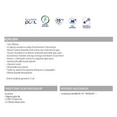 Zodiac Z650iQ TD12 Havuz Isı Pompası