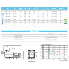 Kripsol ONDINA-OK 0,33 HP Monofaze Havuz Pompası