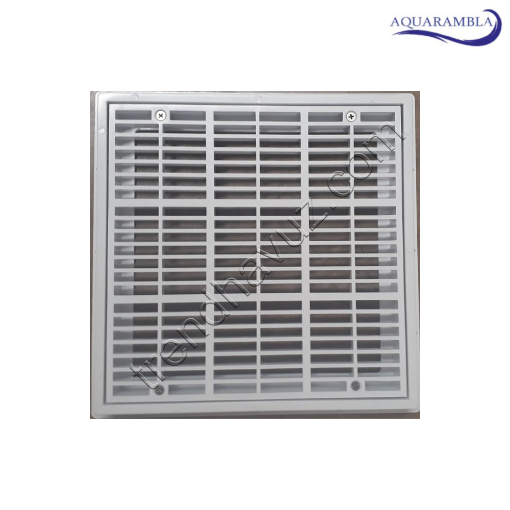 Aquarambla Ekonomik ABS 26.5 x 26.5 cm Kare Tip Dip Izgarası
