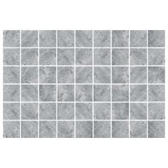 Betsan Modena Silver Matte Havuz Mozaik (1 m² - 50x50 mm)