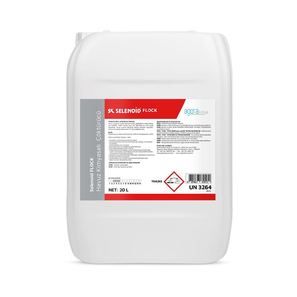 Selenoid Sıvı Çöktürücü - 20 Lt