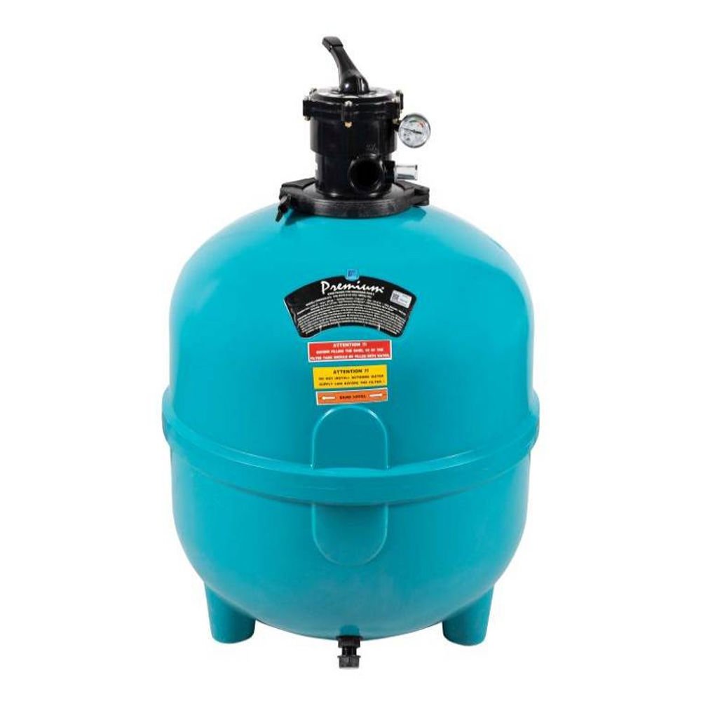 Gemaş PREMIUM Ø 400mm Plastik Havuz Kum Filtresi (Üstten Vanalı)