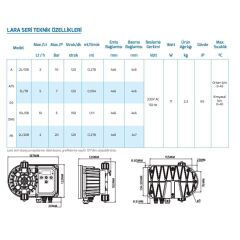 Antech Lara DP pH/ORP Ölçümlü Sıvı Seviye-Akış Kontrollü Zaman Ayarlı Dijital Volümetrik Dozaj Pompası 10L/5B