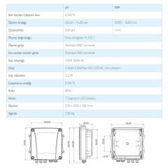 Antech Poolsaver Tetra pH/ORP Havuz Kontrol Cihazı