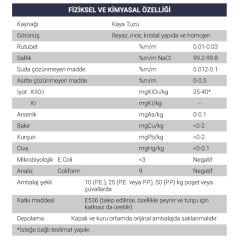 Salti Rafine Kaya Tuzu Tablet