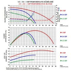 Nozbart Şirin Serisi 0,75 HP Monofaze Havuz Pompası