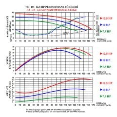 Nozbart Süper Tufan Serisi 10 HP Trifaze Havuz Pompası