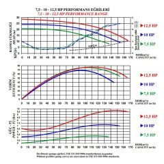 Nozbart Süper Tufan Serisi 12,5 HP Trifaze Havuz Pompası