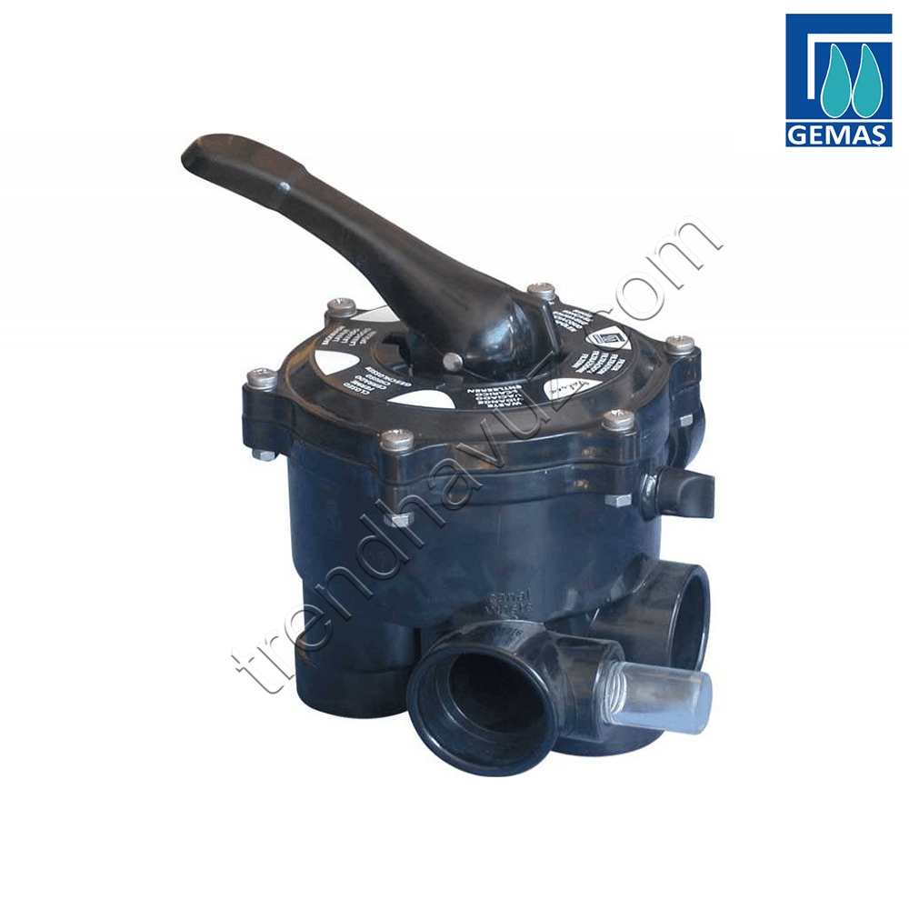 Gemaş 1½'' Altı Yollu Vana (Yapıştırma)