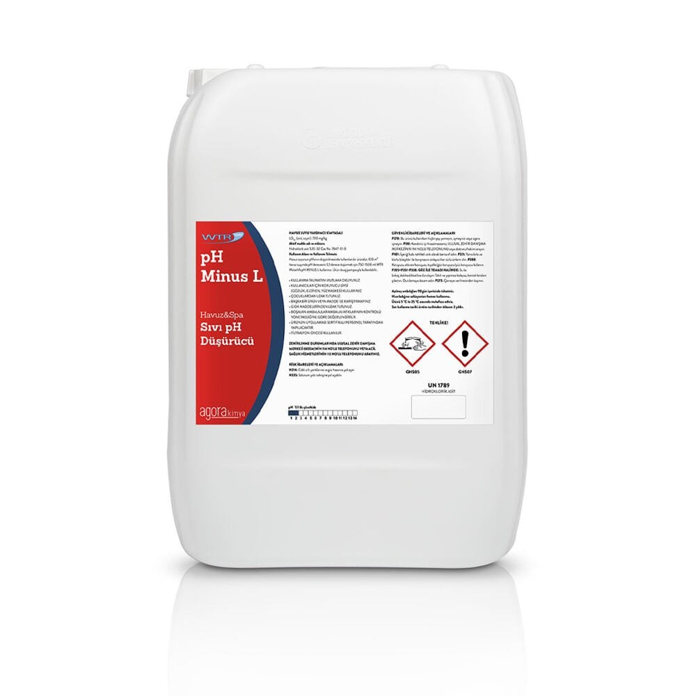 WTR Sıvı ph Düşürücü HCl - 20lt