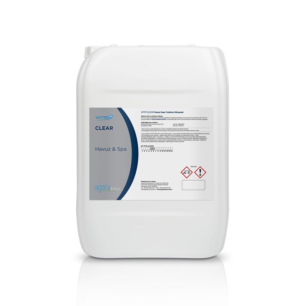 WTR CLEAR Topaklayıcı Parlatıcı - 20lt