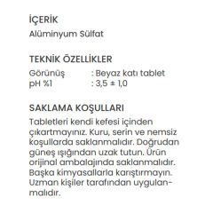 WTR Flock Tablet Çöktürücü - 12 adet