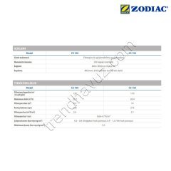 Zodiac CS Ø150 Havuz Kartuş Filtre