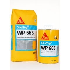 SikaTop WP666 Su Yalıtım Malzemesi - 20kg + 10kg