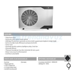 Zodiac PM40 MD2 8kW Havuz Isı Pompası