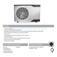 Zodiac PM40 MD3 10kW Havuz Isı Pompası