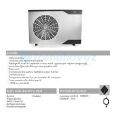 Zodiac PM40 MD3 10kW Havuz Isı Pompası