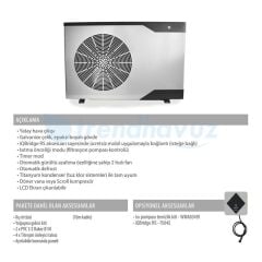 Zodiac PM40 MD5 15kW Havuz Isı Pompası