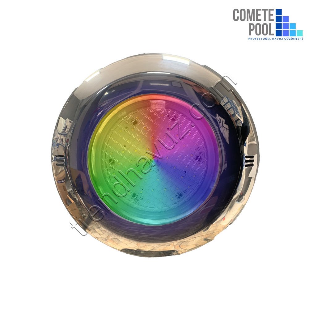 Komple Paslanmaz Çelik RGB Havuz Lambası - AISI 316