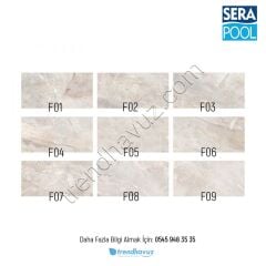 Serapool Beige Stone Doğal Porselen (1 m² - 33x66 cm)