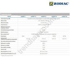 Zodiac eXPERT 21 Standart Model Tuz Klor Jenaratörü