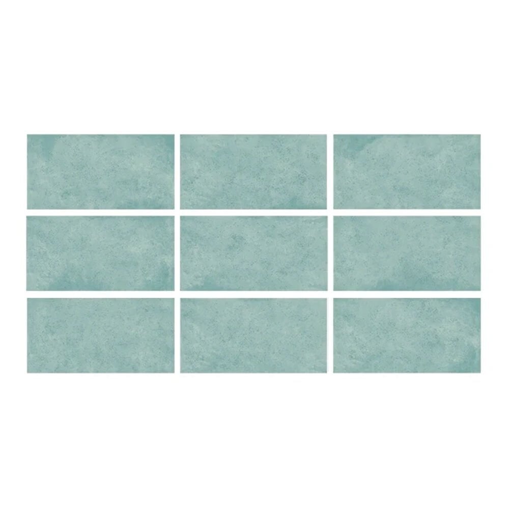 Serapool Relax Pastel Turquoise Doğal Porselen (1 m² - 33x66 cm)