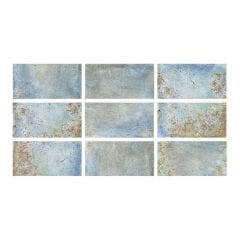 Serapool Relax Seaside Blue Doğal Porselen (1 m² - 33x66 cm)