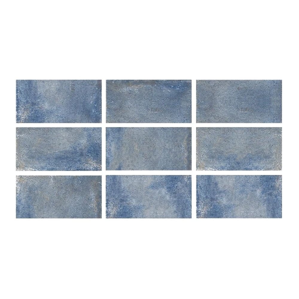 Serapool Relax Seaside Cobalt Doğal Porselen (1 m² - 33x66 cm)