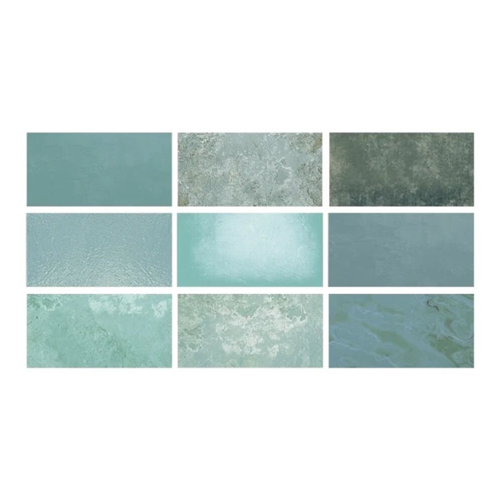 Serapool Relax Green Mix Doğal Porselen (1 m² - 33x66 cm)