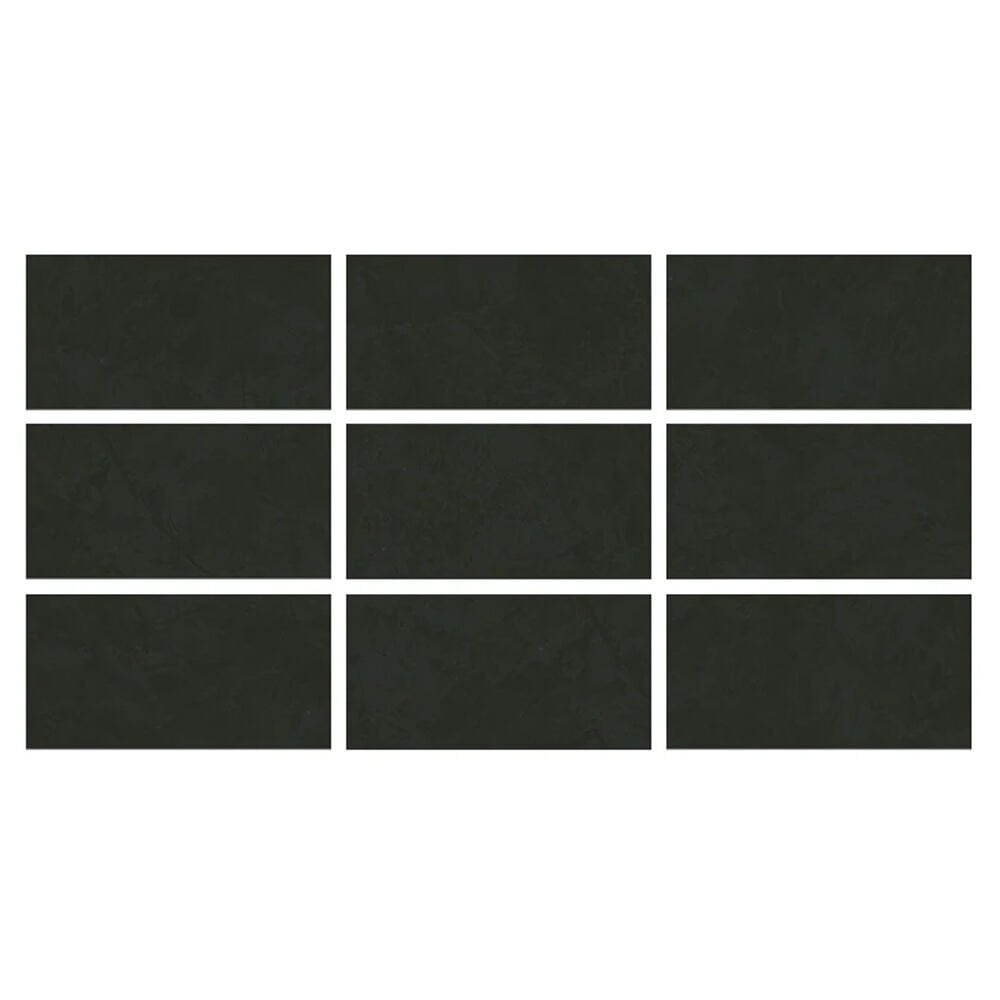 Serapool Relax Amazing Black Porselen Doğal Porselen (1 m² - 33x66 cm)