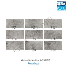 Serapool Pool Garden Grey Doğal Porselen (1 m² - 33x66 cm)