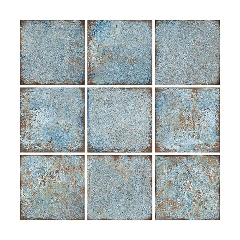 Serapool Nove Blue Wave Doğal Porselen (1 m² - 15x15 cm)