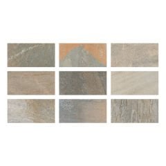 Betsan Vision Safir Doğal Porselen Karo (1 m² - 33x66.5 cm)
