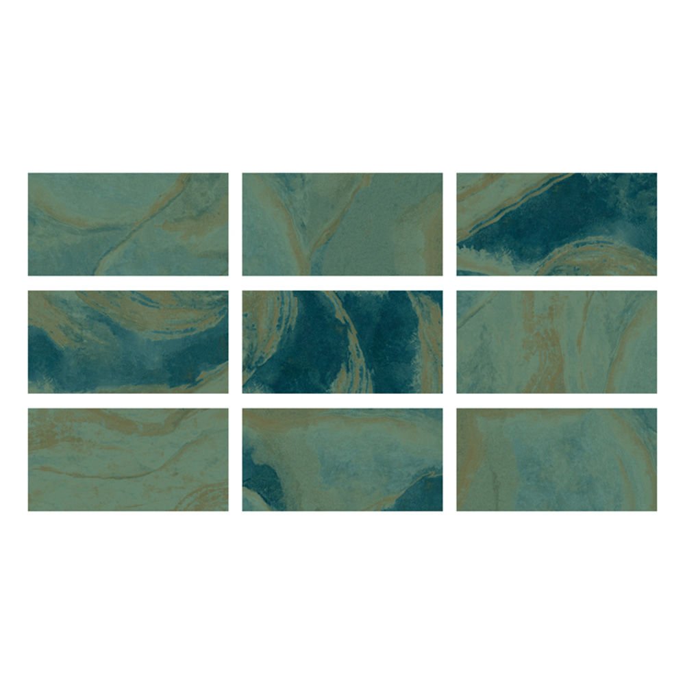 Betsan Vision Forest Green Doğal Porselen Karo (1 m² - 33x66.5 cm)