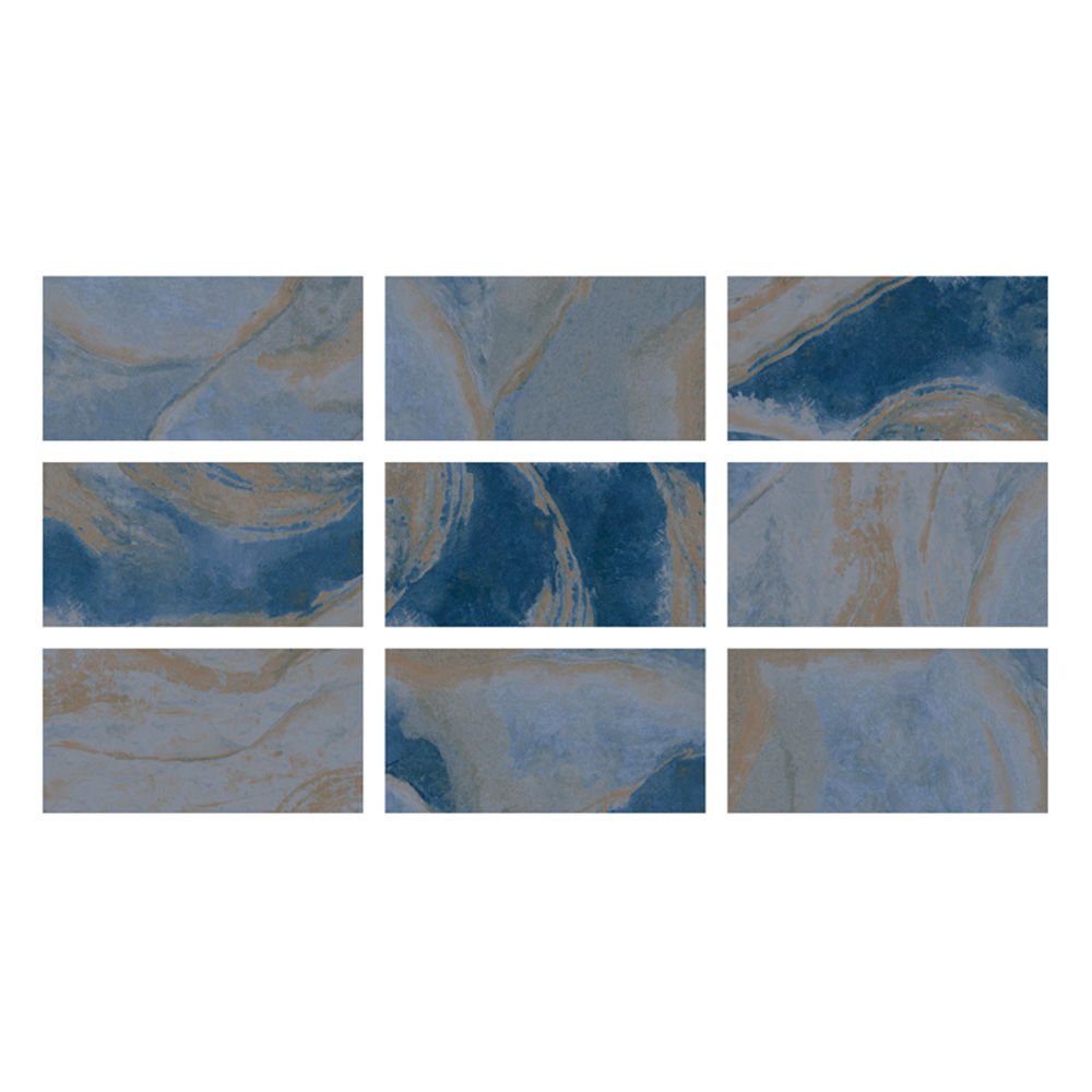 Betsan Vision Ocean Blue Doğal Porselen Karo (1 m² - 33x66.5 cm)