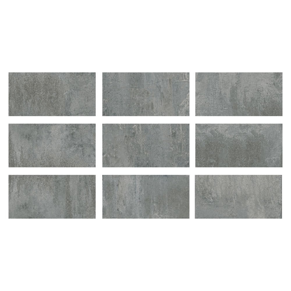 Betsan Vision Luca Grey Doğal Porselen Karo (1 m² - 33x66.5 cm)