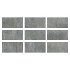 Betsan Vision Luca Grey Doğal Porselen Karo (1 m² - 33x66.5 cm)