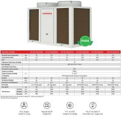 Varmeks Commercial 75kW Ticari Havuz Isı Pompası