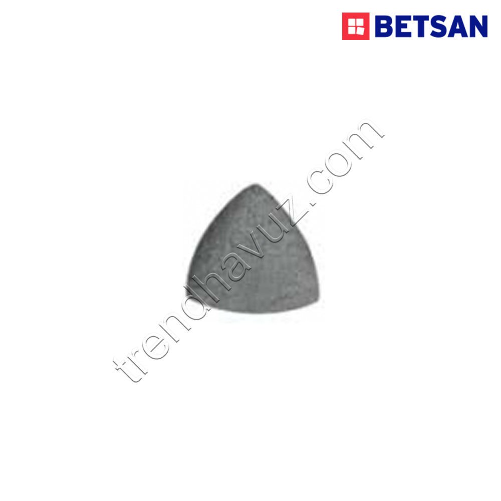 Betsan Vision Luca Grey İç Bükey Köşe (4x4 cm)