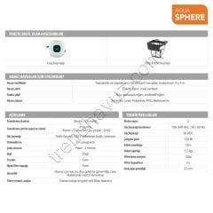 Aquasphere ASR 105 Otomatik Havuz Robotu