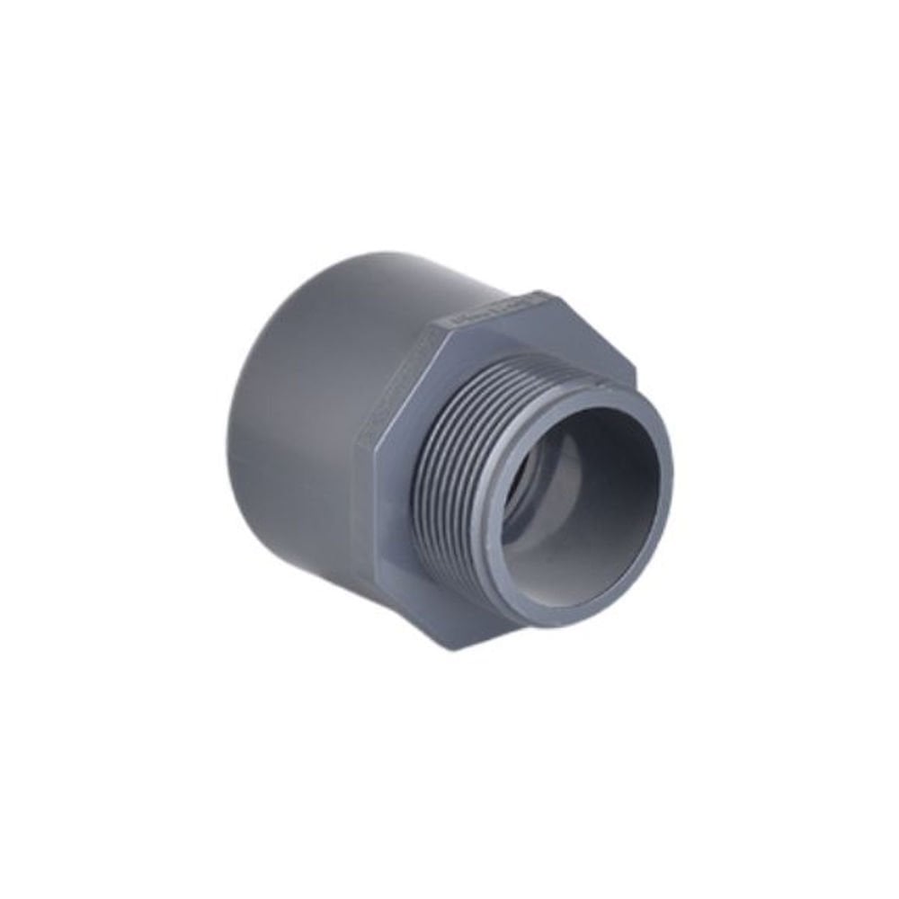Pimtaş PVC Tek Taraf Dıştan Dişli Redüksiyonlu Adaptör - Ø40 mm